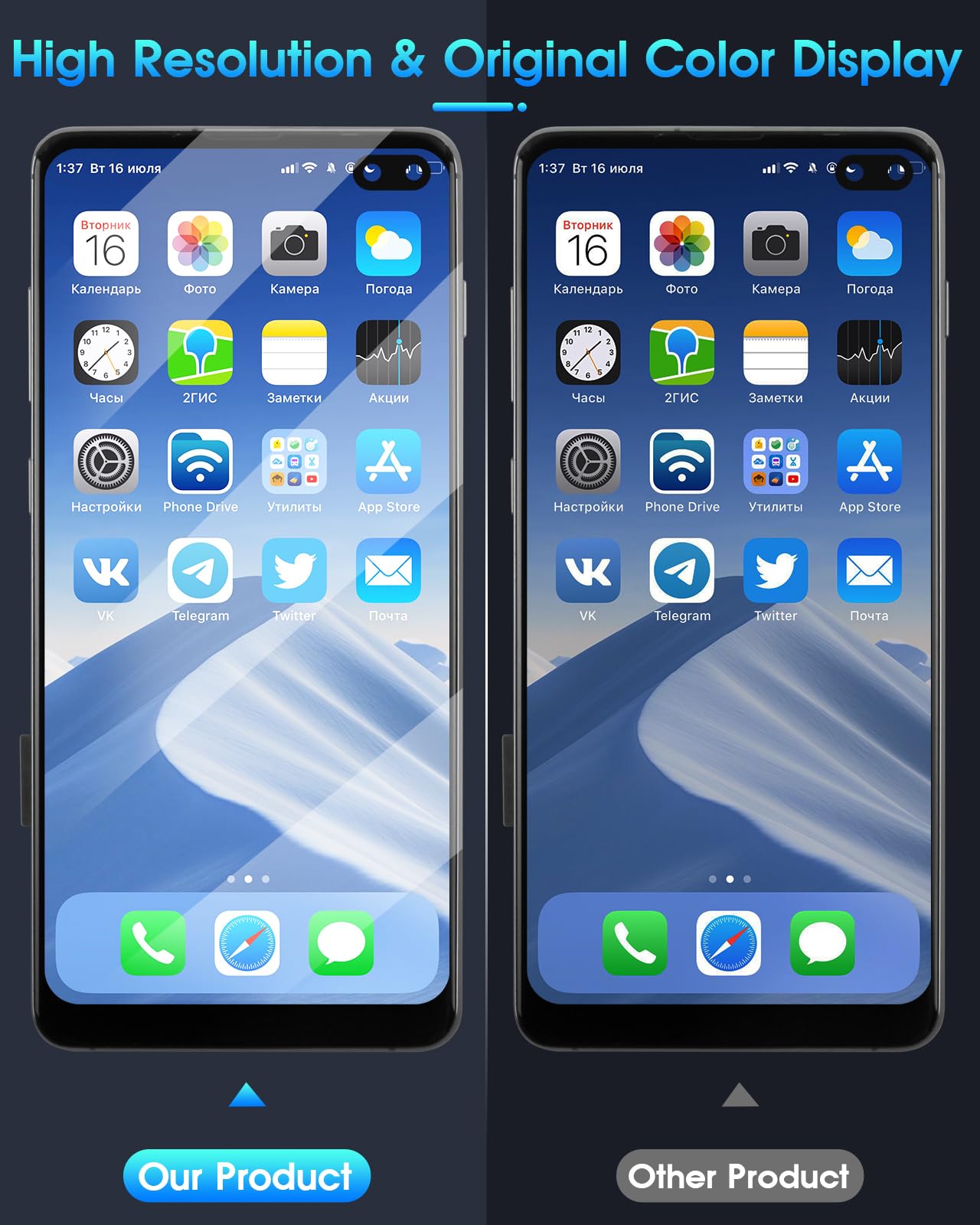 ARSSLY Pantalla LCD para Samsung Galaxy S10 Plus S10+ G975F G975U G975A 6,4"" LCD Pantalla Táctil Asamblea Reemplazo Pantalla de Cristal Digitalizador con Herramientas (Negro con Marco)