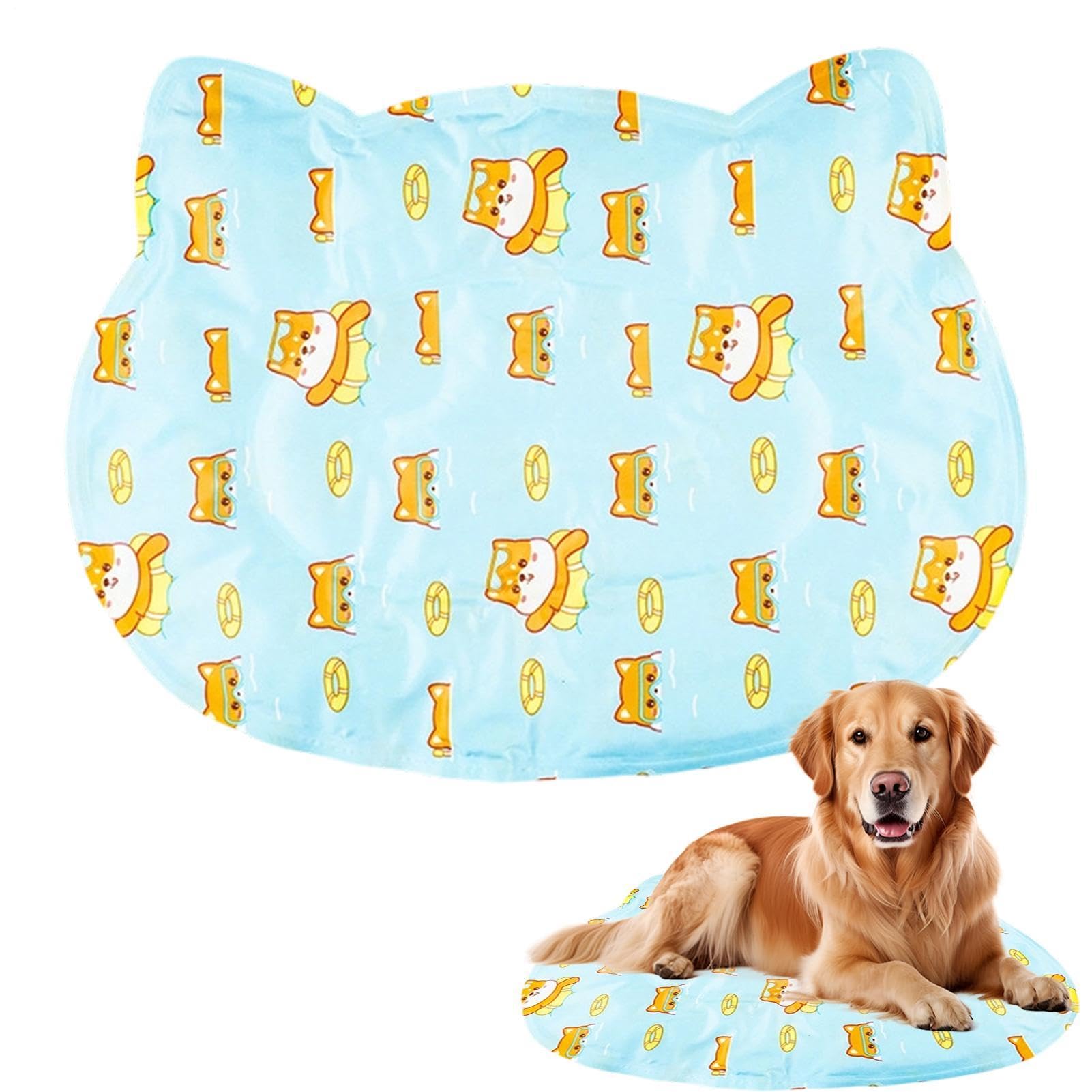 Tapis de refroidissement pour chien été et chat voyage voiture lit rafraîchissant