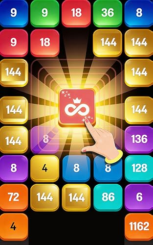 2248 Puzzle Game – Merge Numbers & Brain Challenge – vue 7