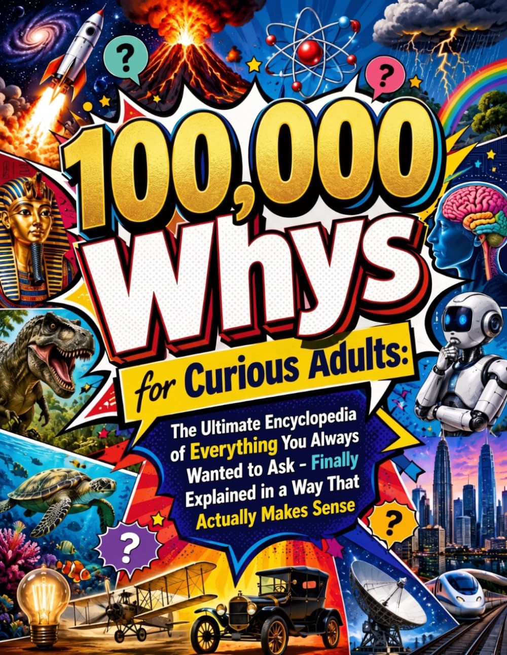 100,000 Whys for Curious Adults: The Ultimate Encyclopedia of Everything You Always Wanted to Ask - Finally Explained in a Way That Actually Makes Sense