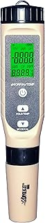 4-in-1 Digital pH/ORP / H2 / Temp Meter with ATC, 0.01 Resolution High Accuracy Hydrogen Concentration Tester for Drinking Water Hydroponics Aquariums Swimming Pool Laboratory