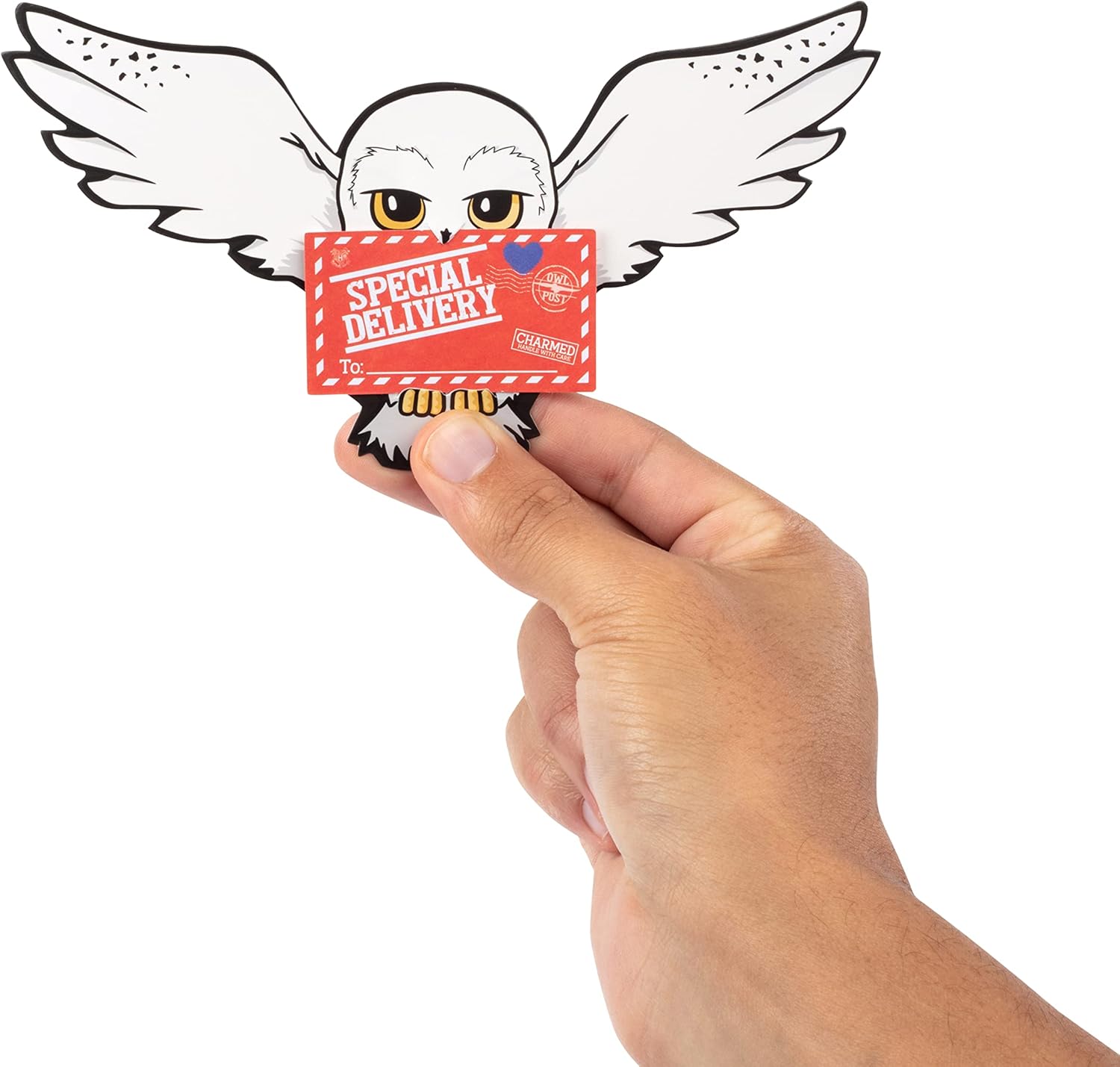 Harry Potter Hedwig Owl Valentine's Day Card Set for Kids, 28 Card Pack & Envelopes - Great for School Exchange Classroom Parties - Boys & Girls ages 4+ - Officially Licensed