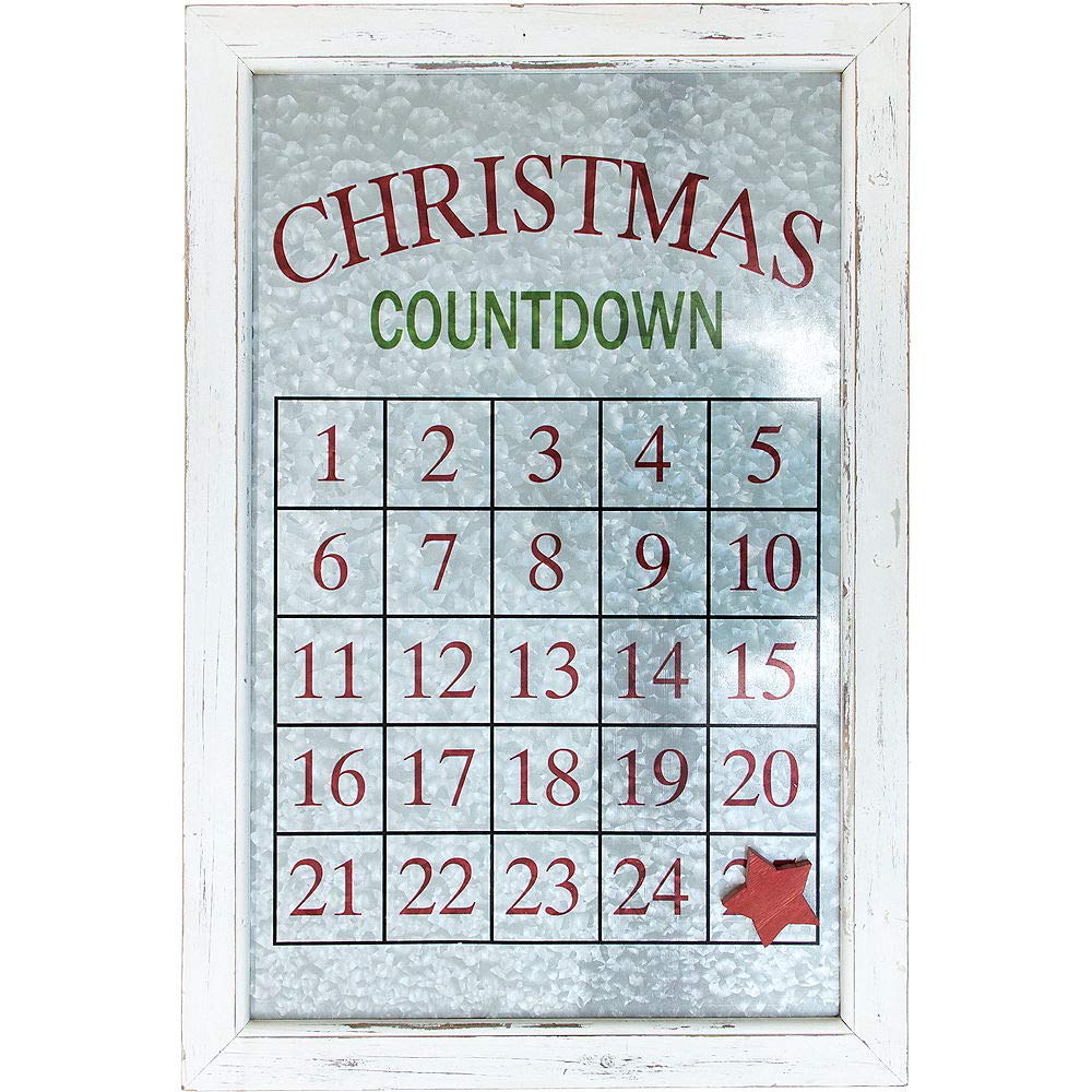 Amazon.com: HollyDel Christmas Winter Holiday Home Decor; Magnetic  Christmas Countdown Advent Calendar : Home & Kitchen