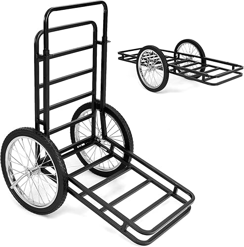 Miniatura 10 de Goplus carro plegable para ciervos, accesorios de caza, 500 lb