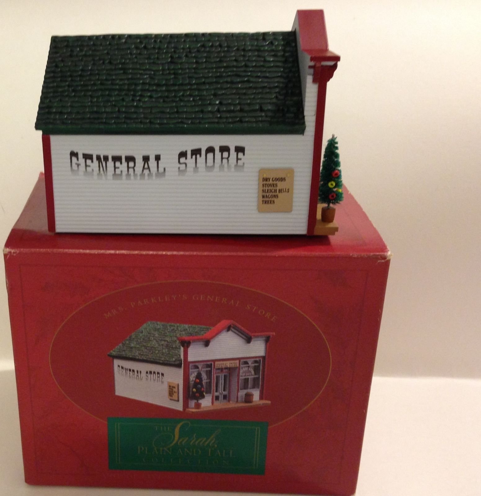 General Store de la Sra. parkley maqueta decorativa Sarah Plain y alto con sello