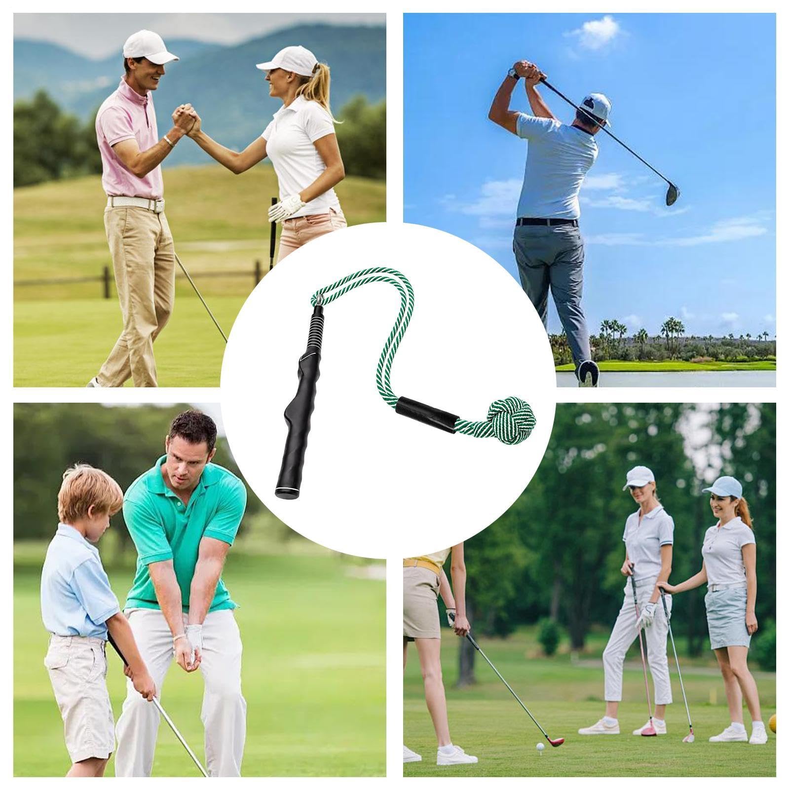 Generisch Golf Swing Trainer Rope - Speed Strength Practice Assistant