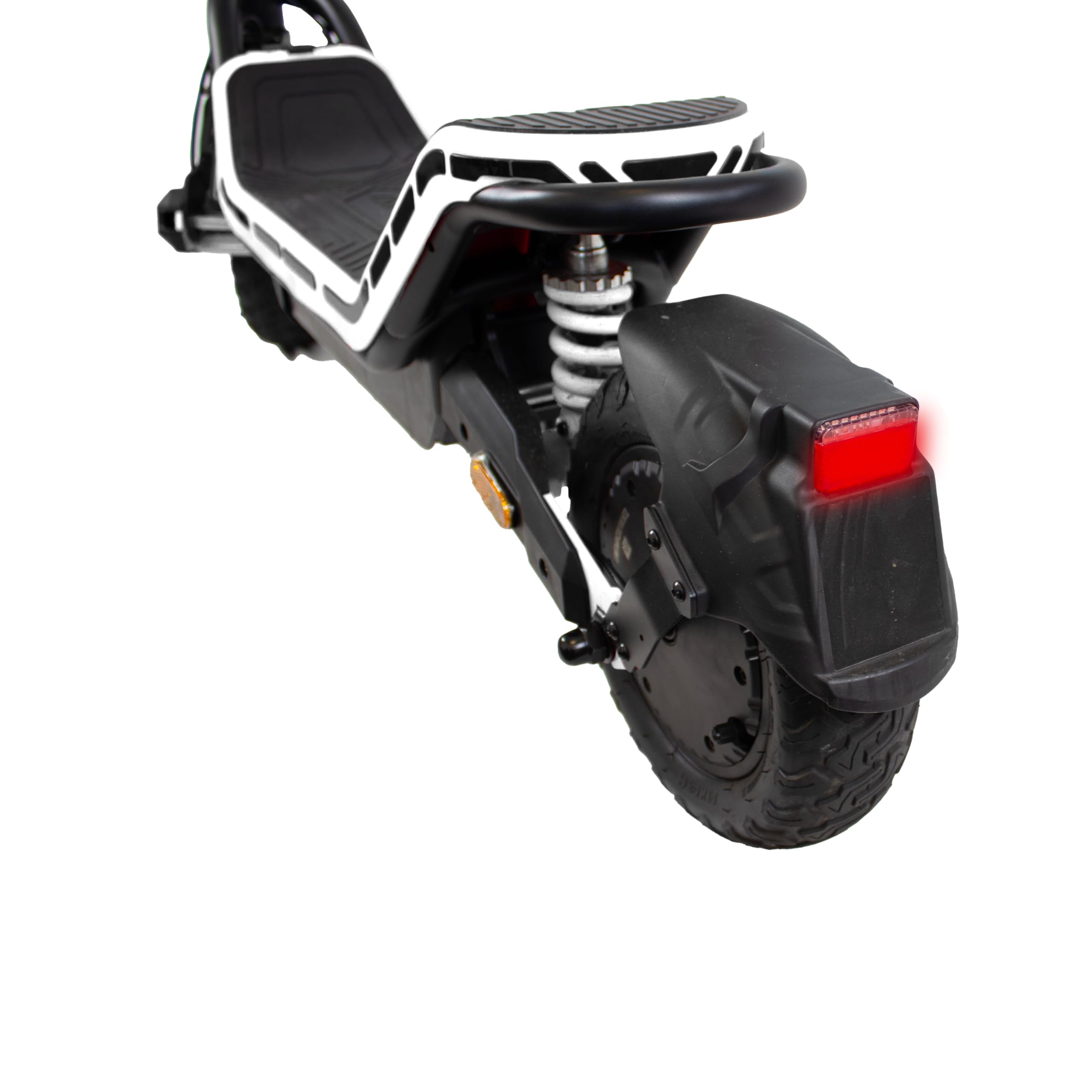 Wispeed - SUVPILOT 480 - Trotinette électrique Off Road - 900 W - Pliable - Pneu Cross 10" - 60km - 25km/h - Deck Ultra Large 20cm - IP65 - IPX6 - Écran LED - Double Frein - Double Suspension - Noir