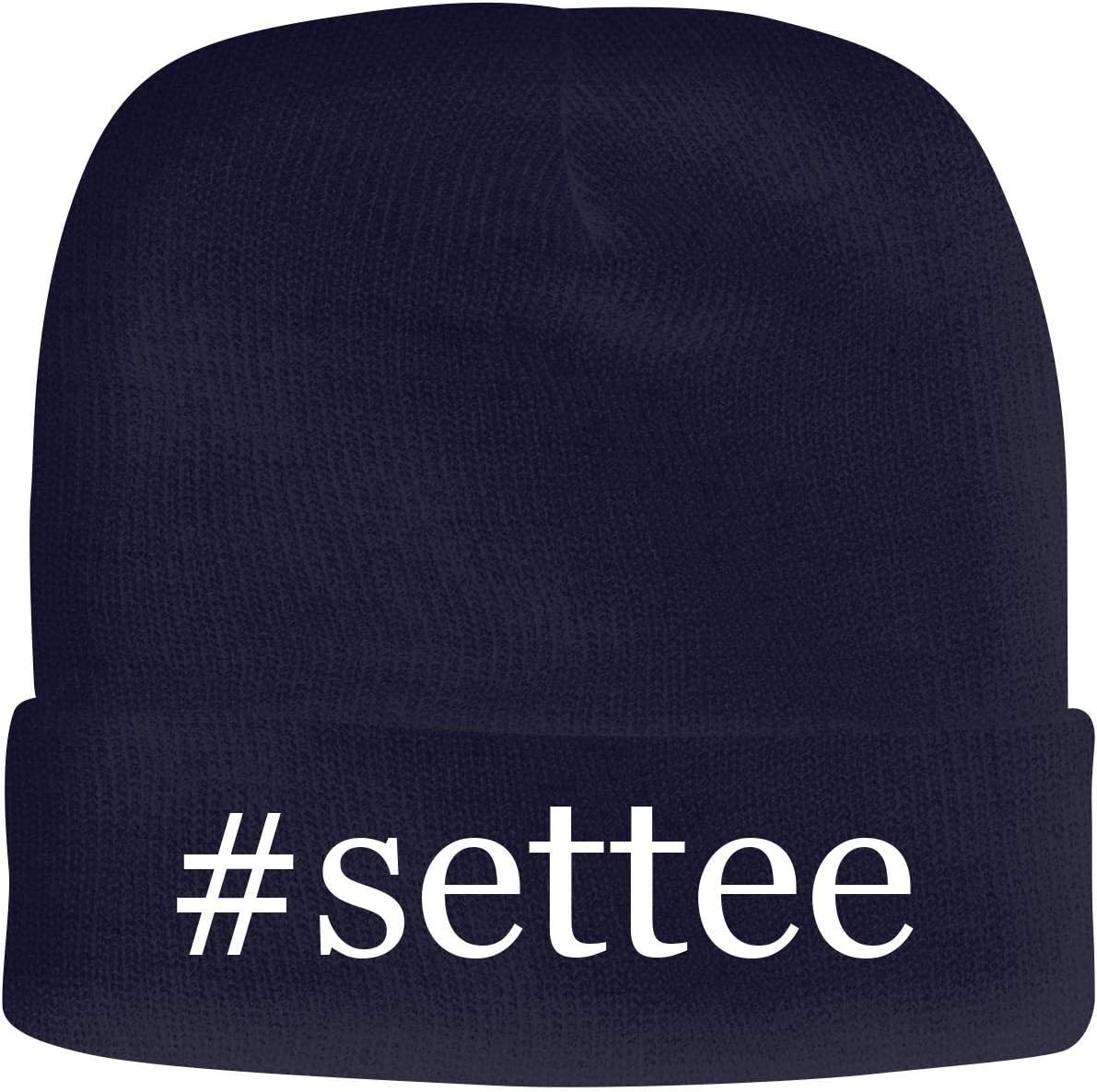 BH Cool Designs #Settee - Men's Hashtag Soft & Comfortable Beanie Hat Cap