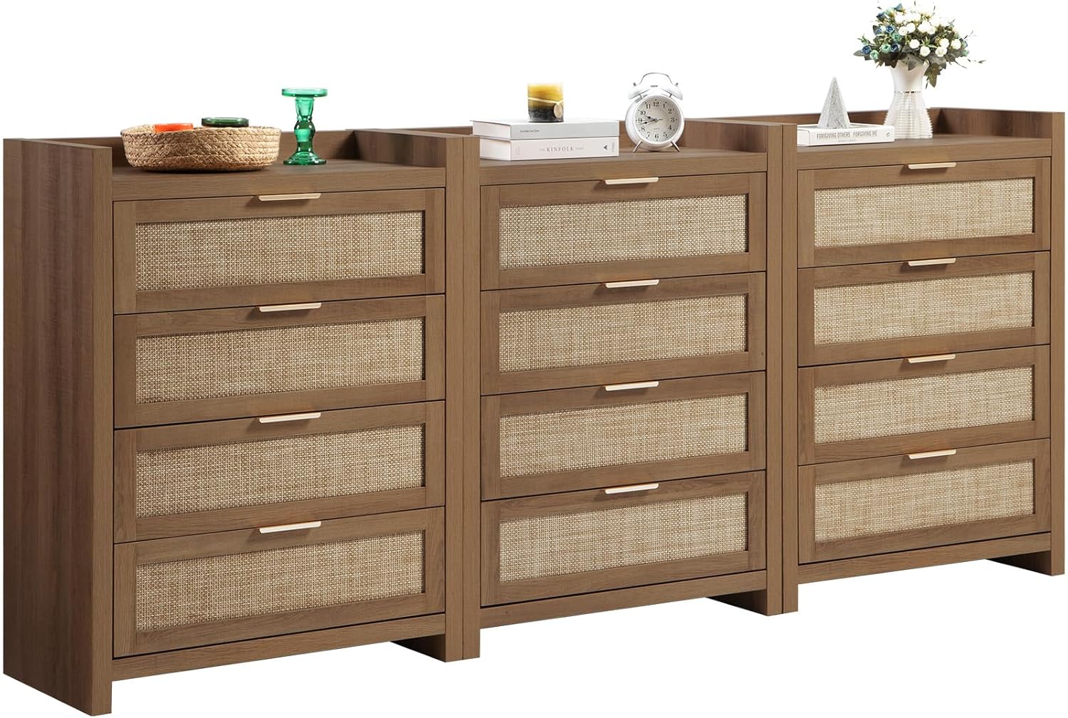 Amazon.com: SICOTAS Dresser for Bedroom Chest of Drawers Tall Dresser ...