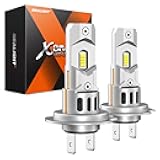 SEALIGHT H7 Fog for Off-Road Use or Fog Lights ATV Bulbs or DrivingLights, H7 Bulbs 24000LM Super Brighter, Plug and Play, Pack of 2