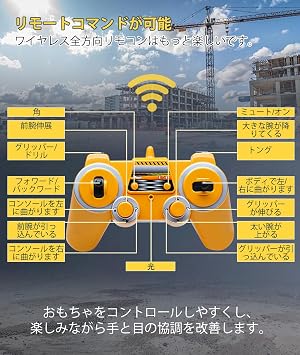3in1 RC Shovel Car RC Shovel Car Toy RC Excavator Radio Control Excavator Toy for Sandpit Miniature Excavator Remote Control Excavator Miniature Shovel Car Model Excavator Die-cast Sandpit