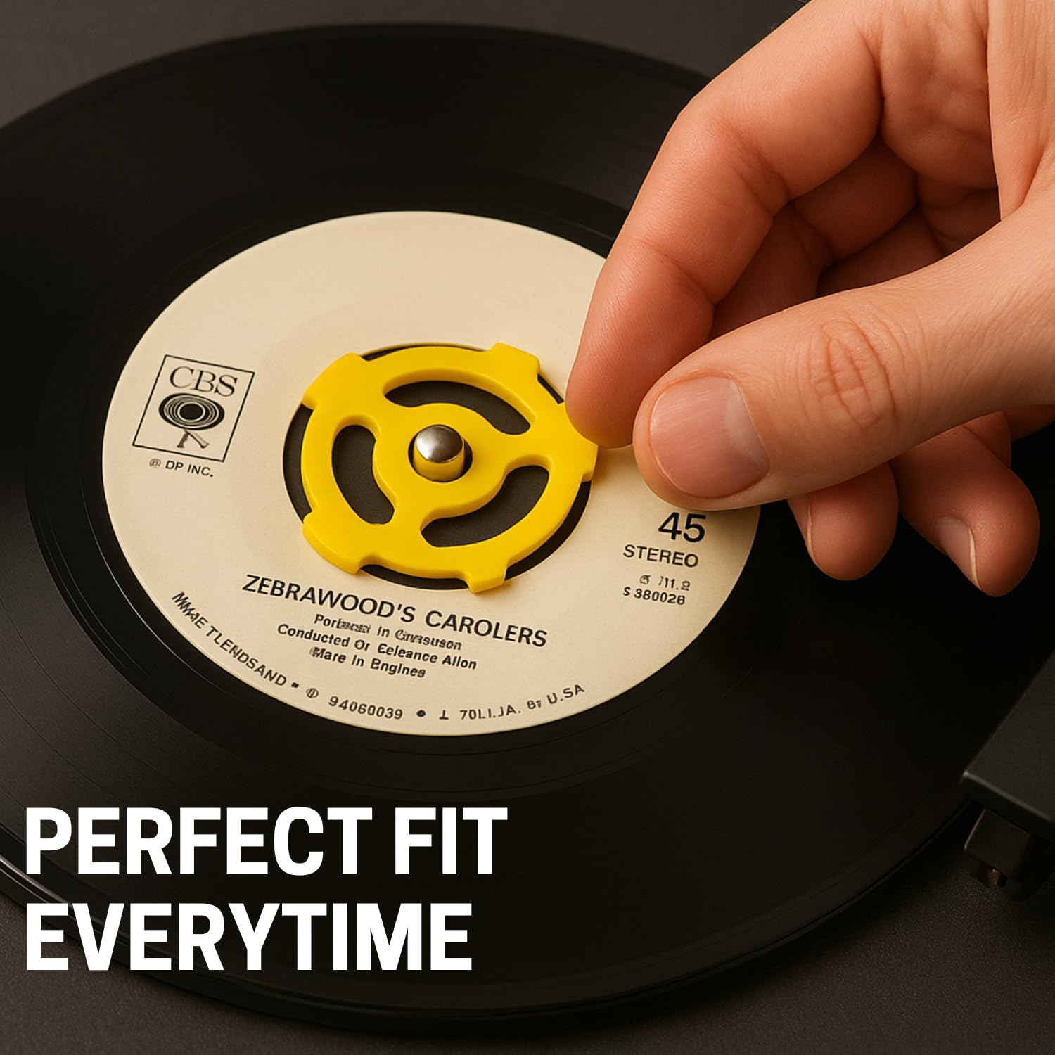 Amazon.com: 10 Pack 45 RPM Record Adapters for 7-Inch Vinyl