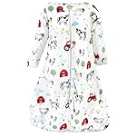 Hudson Baby Unisex Baby Plush Sleeping Bag, Sack, Blanket, Boy Farm Animals Long Sleeve, 18-24 Months