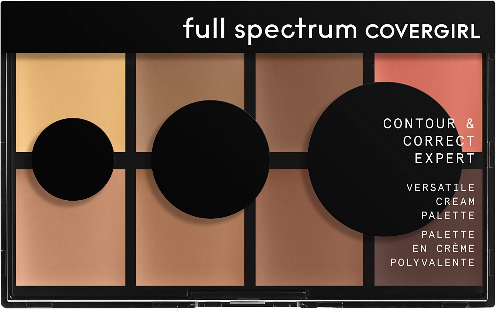 Contour and Correct Expert, Cream Palette Universal, 0.26 Ounce