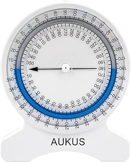 Inclinometer for Physical Therapy | No-Leak PT Inclinometer for Range of Motion (ROM) Measurements by SenseAid for Students and Professionals
