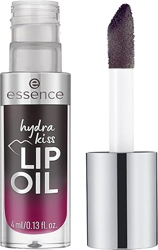 essence hydra kiss LIP OIL, Lipgloss, Nr. 05, Schwarz, feuchtigkeitsspendend, pf