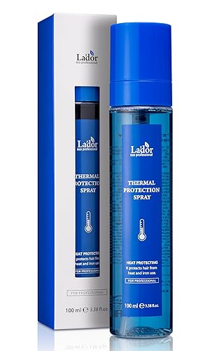 LADOR - Spray protector del calor para el cabello, acondicionador sin enjuague, espray desenredante para herramientas calientes y rizador,