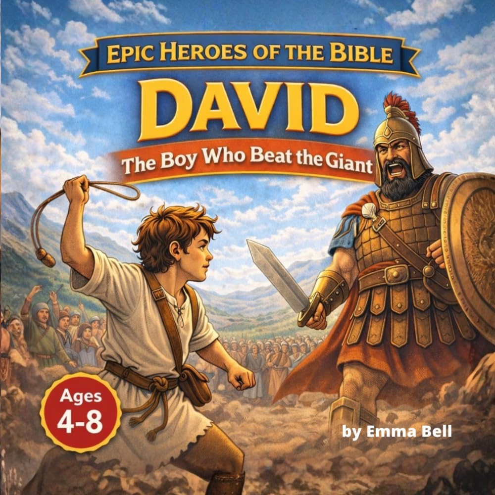 David, the Boy Who Beat the Giant: Epic Heroes of the Bible: A Courage‑Filled Bible Story About Faith, Bravery, and Trusting God