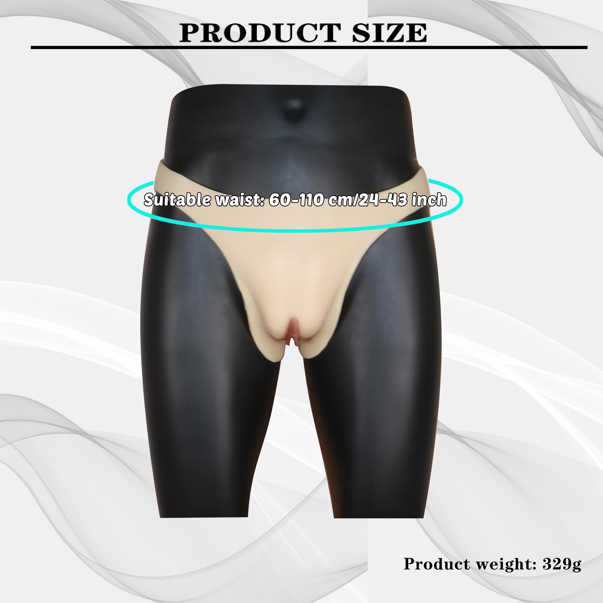 AD1 Culotte De Travestissement Slip Gaff Caché pour Homme String De Type Y à ContrôLe des Orteils De Chameau Enfichable Parfait pour Crossdresser Transgenre Drag Queen