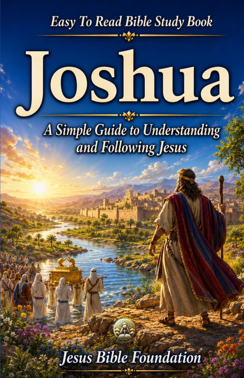 Easy to Read Bible Study Book Joshua: A Simple Guide to Understanding and Following Jesus