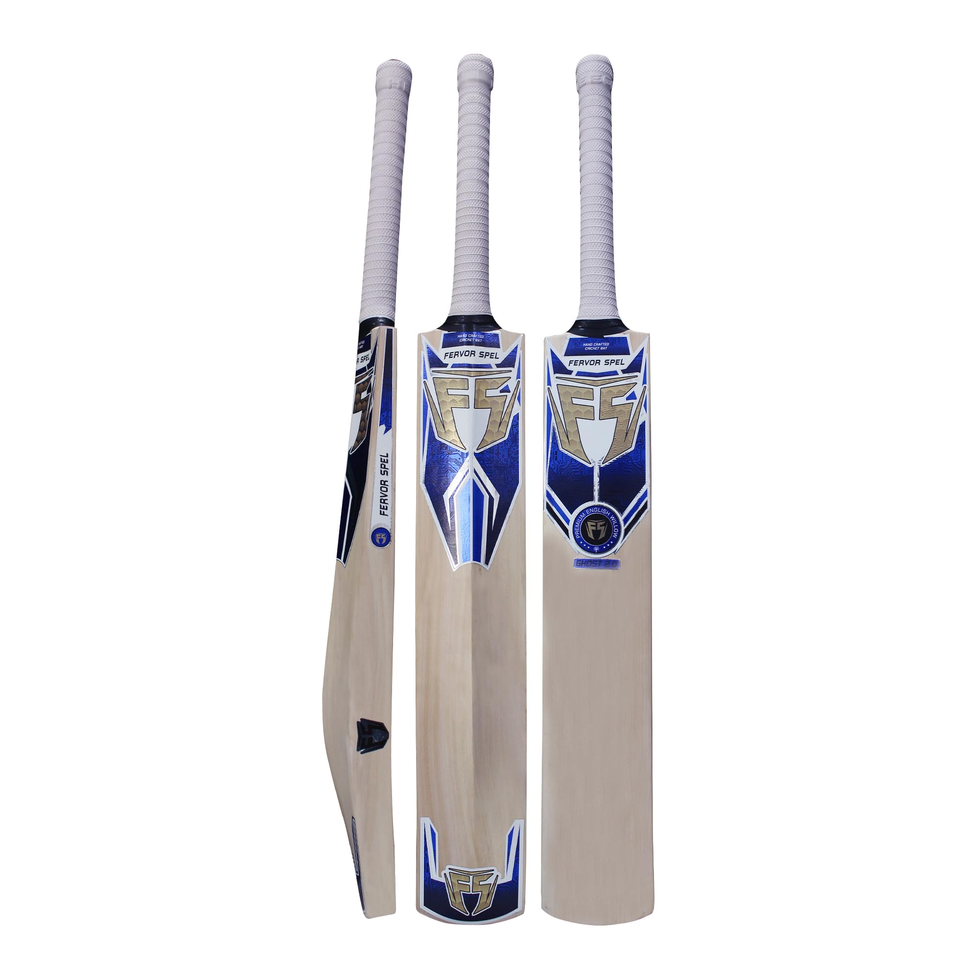 Fervor Spel ® Ghost 2.0 Premium Grade English Willow Bat (SH)