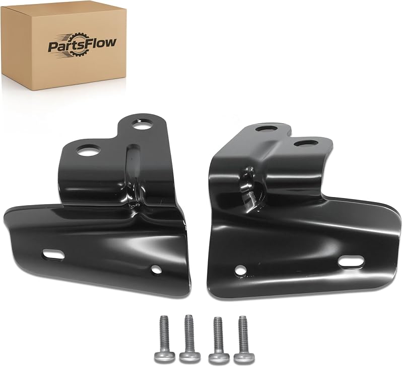 Suportes e parafusos do arco da capota rígida PartsFlow para Jeep Wrangler 2007–2012 4 portas – conjunto com 2