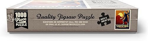 Miniatura 7 de Mythical Creatures Vampire (Rumania), póster vintage, rompecabezas premium de 1000 piezas para adultos