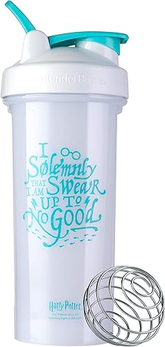 BlenderBottle - Botella agitadora Pro Series de Harry Potter ideal para licuados de proteínas y preentrenamiento