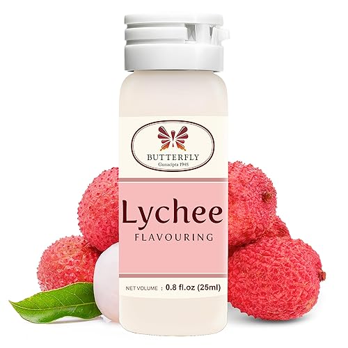 Pasta de extracto aromatizante de mariposa, 0.8 fl oz (Lychee, paquete de 1)