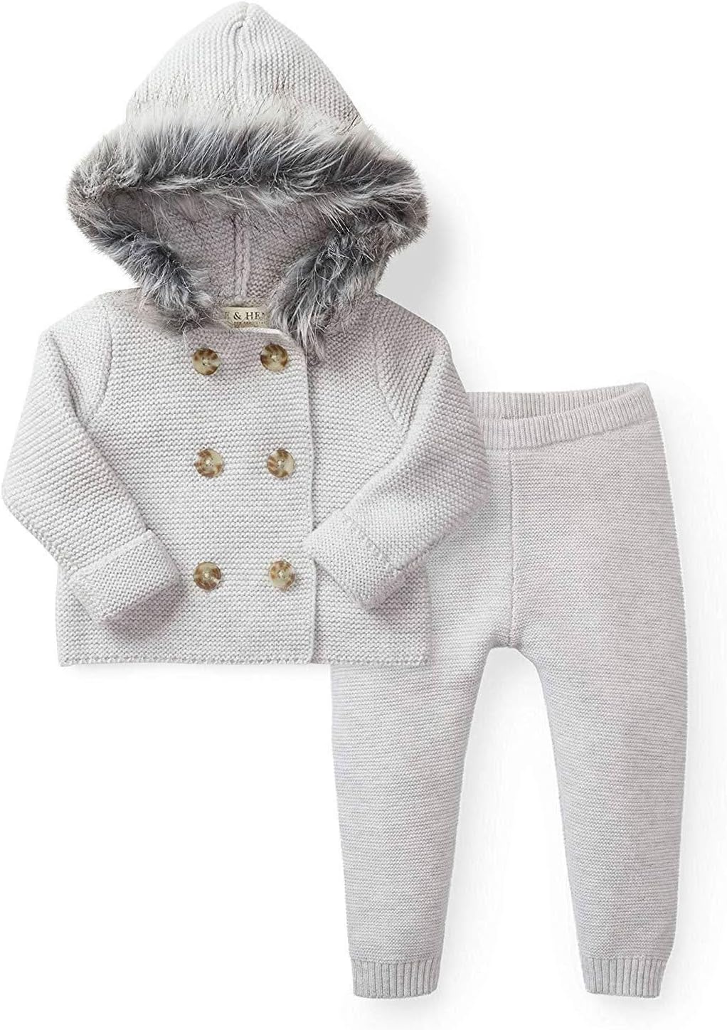 Cardigan and Sweater Legging Set