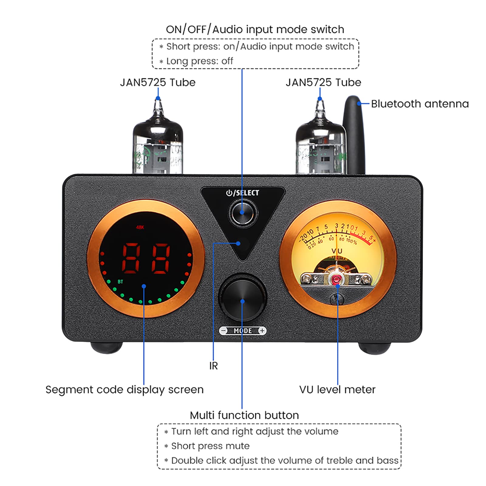 BadCat】2-Tone（2チャンネル真空管プリアンプ）Matchlessの開発者が