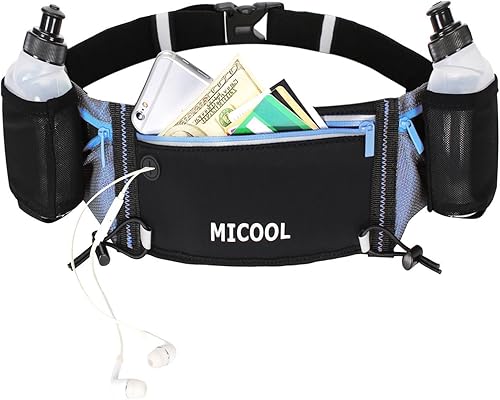 Miniatura 6 de Botellas de Agua Deportes, Correr2unidades, para cinturón de hidratación o chalecoIdeal para correr, senderismo, ciclismo