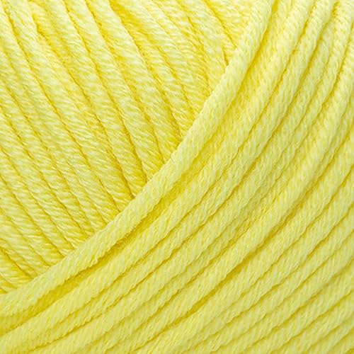 Vista 37 de Estako Lana 98 100% Lana Merina Superwash Lana Lana Media Lana Suave Tejido y Crochet Hilo 1.76 oz (50gr) 98 yardas (295.3 ft) (6377-Rosa)