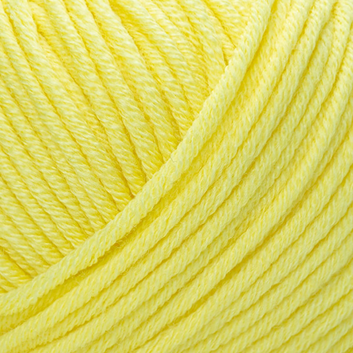 Estako Wolle 98 (4 Knäuel) 100 % Superwash-Merinowolle, mittelschwer, weiches Strick- und Häkelgarn (4 x 50 g) (6365-Hellgelb), 4 Knäuel