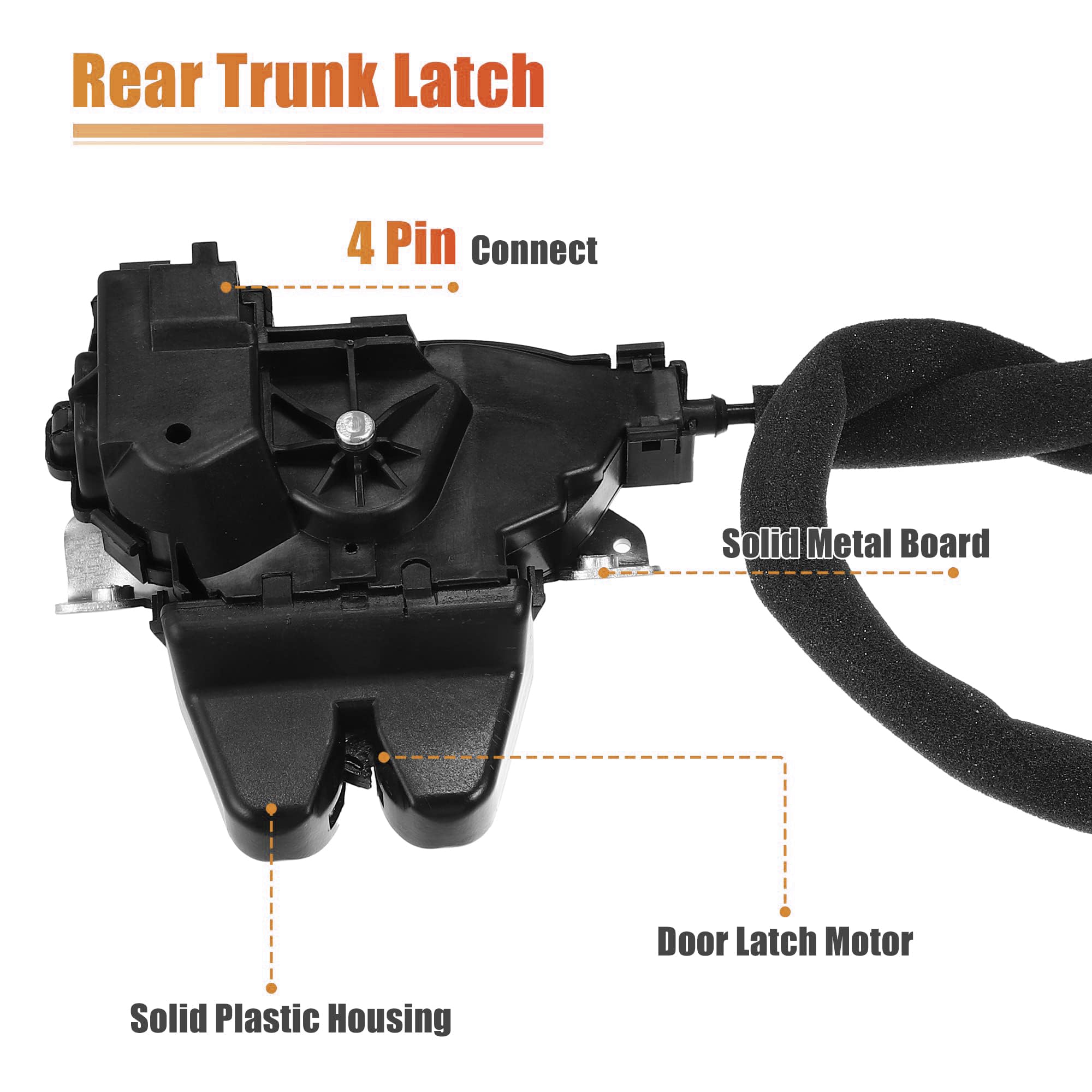 Rear Left Door Lock Actuator For Mercedes-Benz W204 C250 C300 C350 2008-2015 (A2047303935)