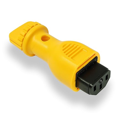 Miniatura 10 de TRADESAFE Dispositivo de etiquetado de bloqueo de enchufe de cable de alimentación, bloqueo de enchufe IEC premium, bloqueo de cable de alimentación