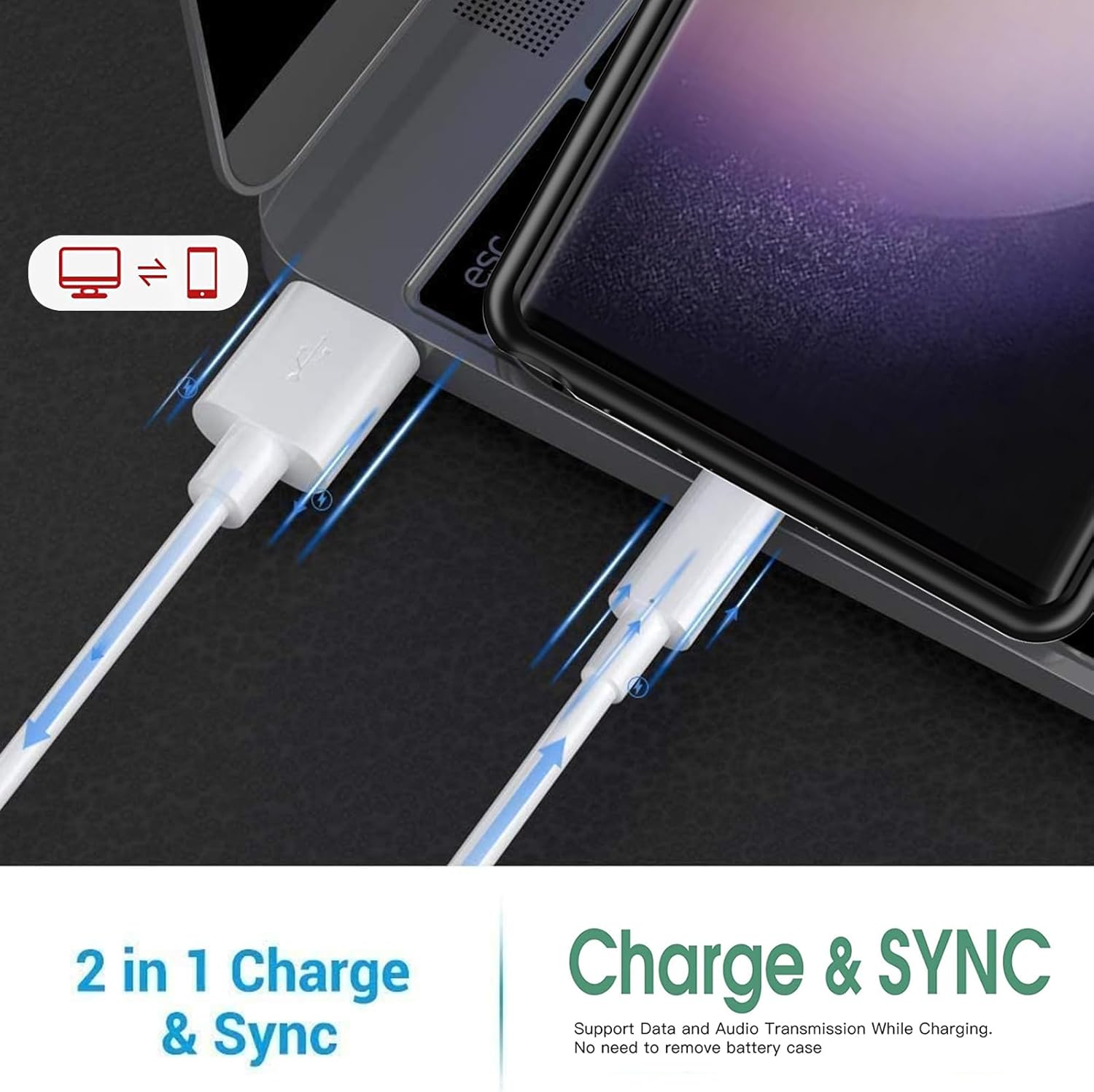 Battery Case for Galaxy S24Ultra,Upgraded 12000mAh High Capacity Rechargeable Portable Protective Extended Charger Case Compatible with Galaxy S24 Ultra(6.8 inch) Wireless Charging Case &Carplay-Black