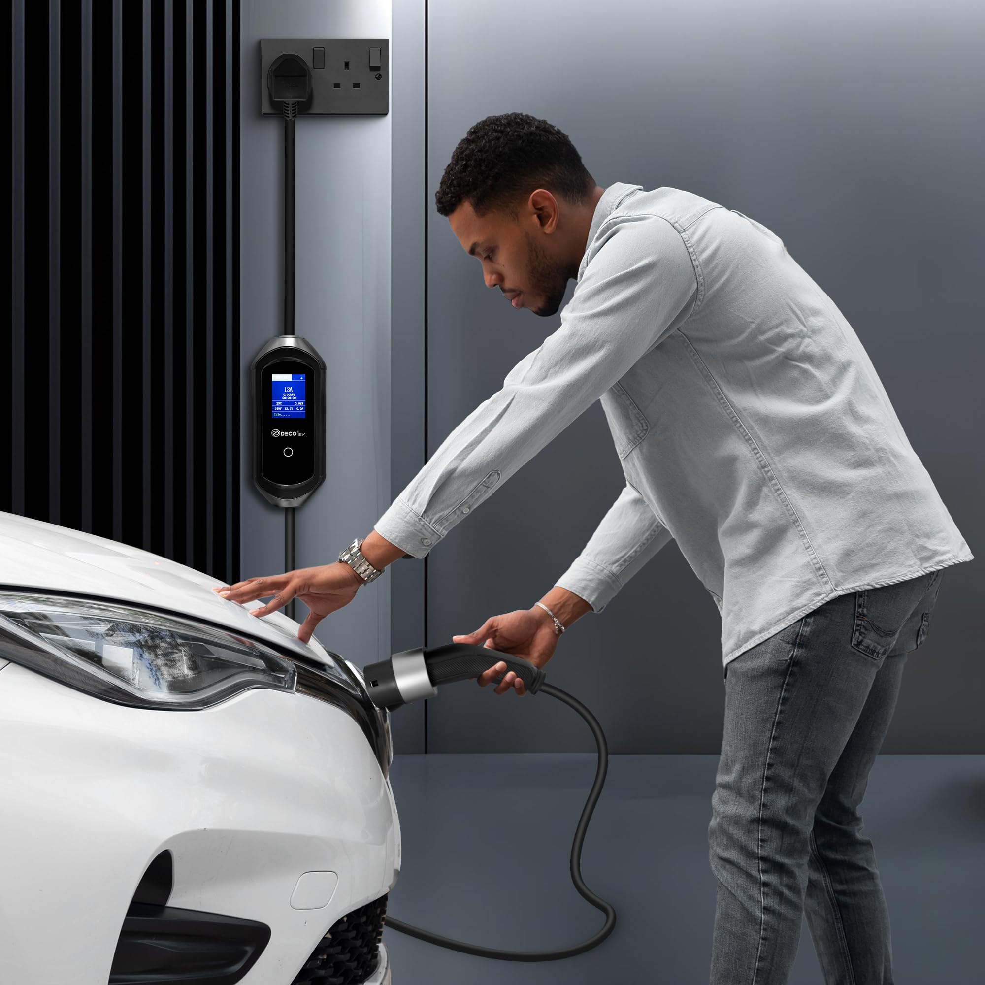 China Portable AC Level 2 16A Type 1 3.8kw Electric EV Car Charger - EV Charger And Portable EV Charger