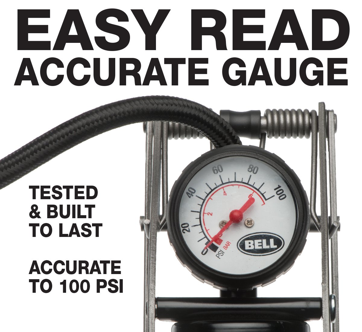 AIRSTOMPER 200 Foot Pump w/Guage