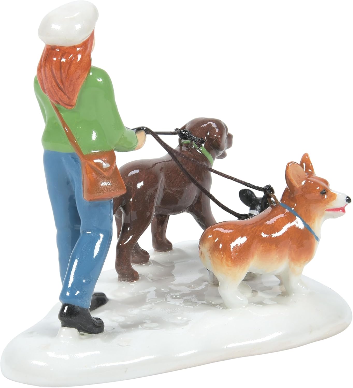 Department 56 Snow Village Accessories Getting Our Steps in Figurine, 3 Inch, Multicolor