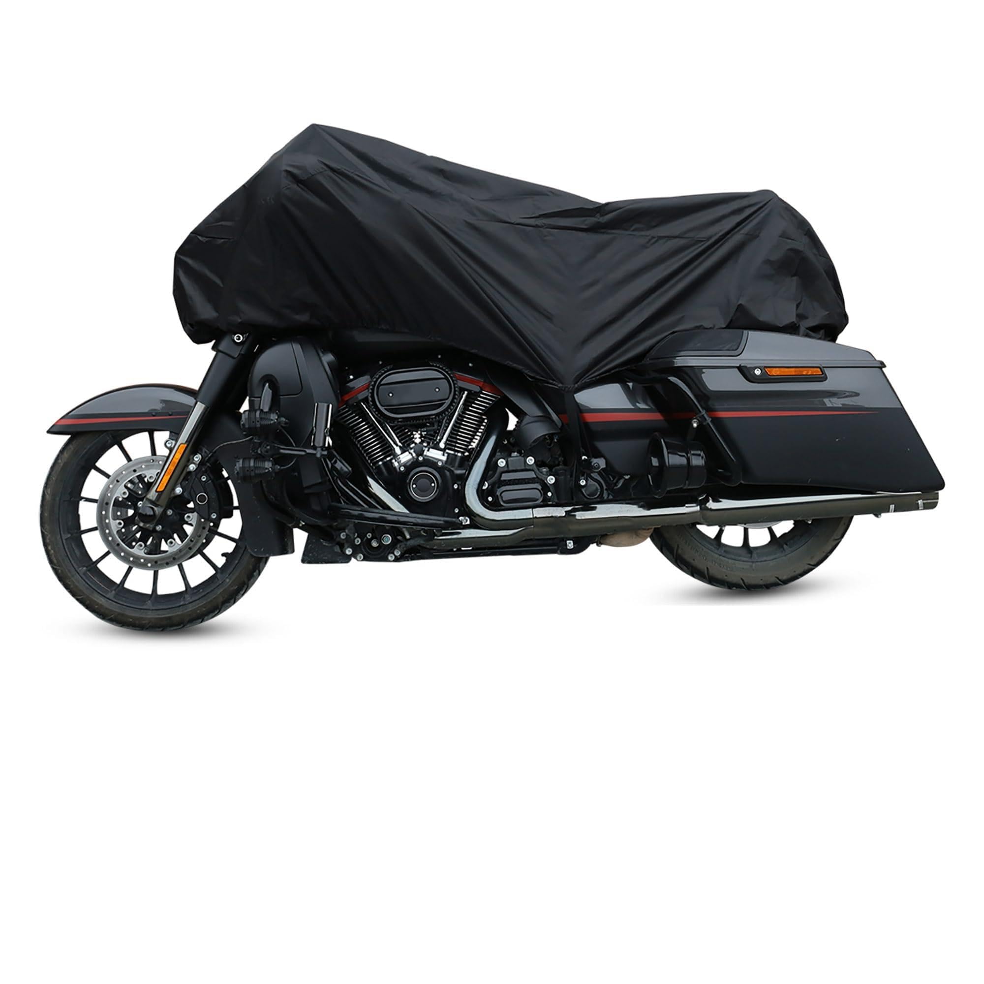 Amazon | uxcell バイクカバー バイク車体カバー ハーフカバー 防水 風 