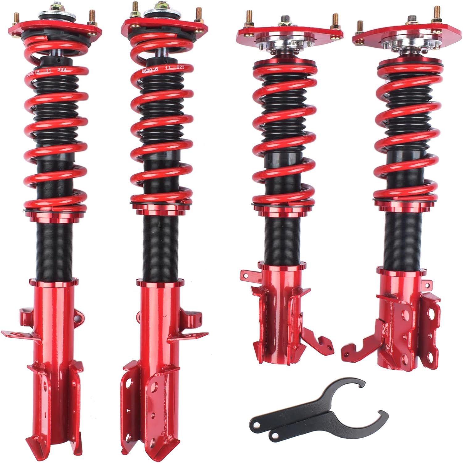GELUOXI Coilover Suspension Lowering Kit for 1988–1999 Toyota Corolla E90/AE92 (4‑Piece)