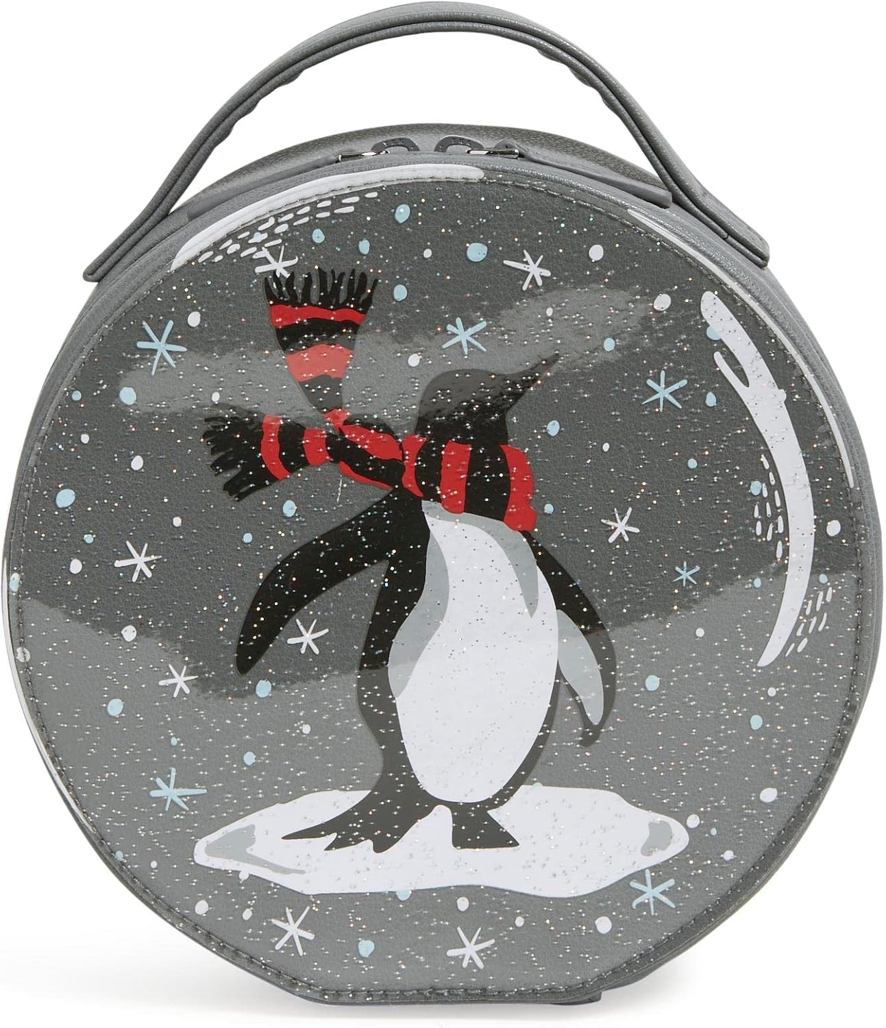 Vera Bradley Women's Novelty Cosmetic Makeup Organizer Bag, Penguin Pair, One Size