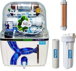 Proven Aqua Swift Copper RO Water Purifier | RO+UV+UF+TDS Adjuster | 15L Tank | 12-Stage Purification | ISI Certified | Fo... Price In India