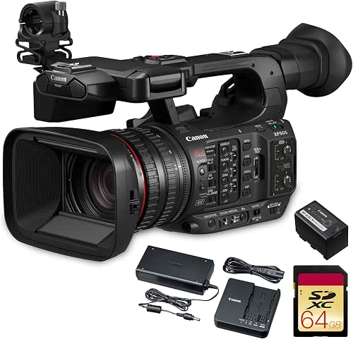 Canon XF605 UHD 4K HDR Pro Camcorder – 1" CMOS