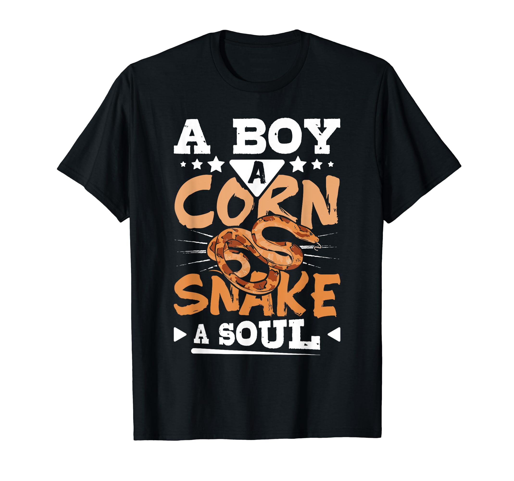 Pet Corn Snake Reptile Owner OutfitA boy a corn snake a soul T-Shirt