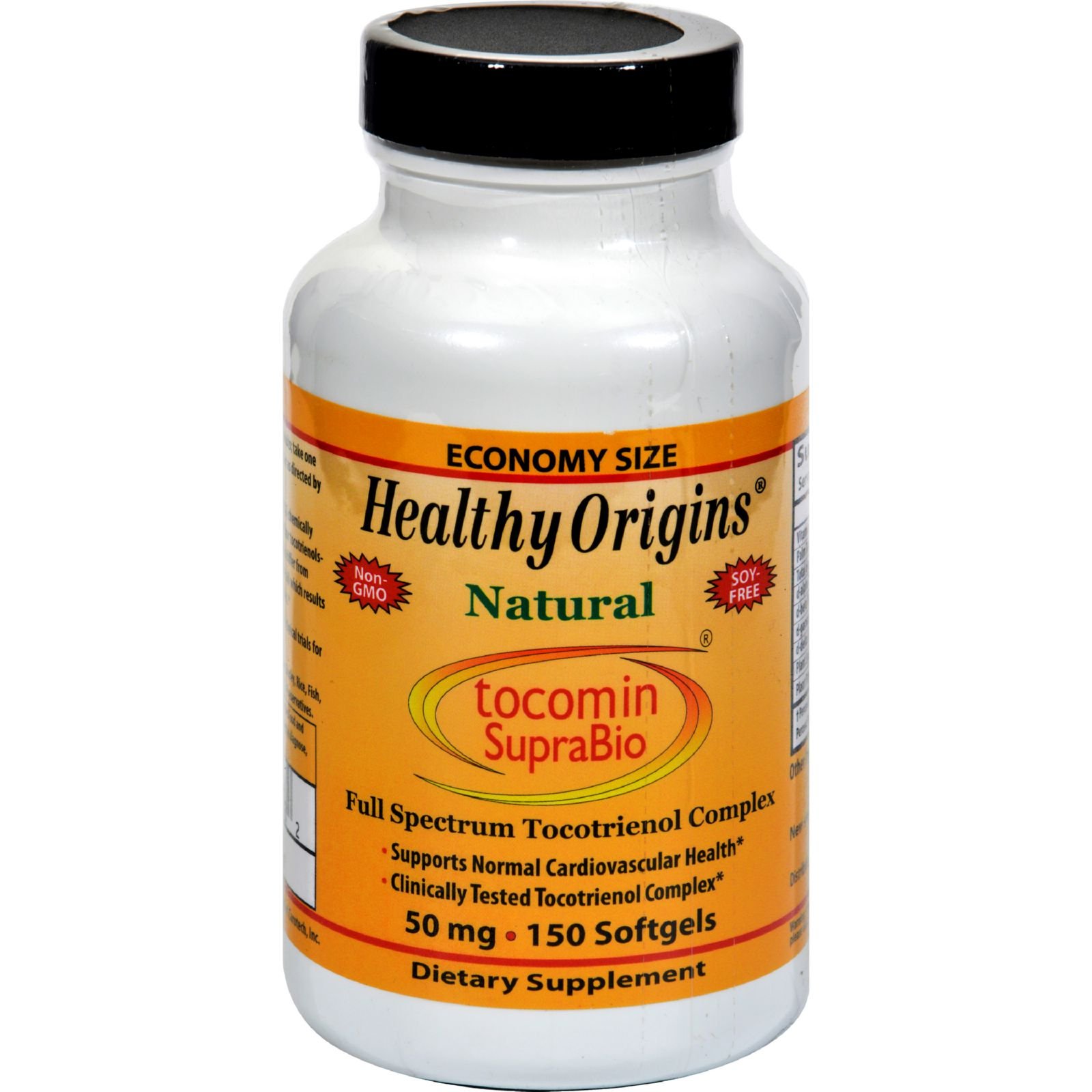 Healthy Origins Tocomin SupraBio - 50 mg - 150 Softgels