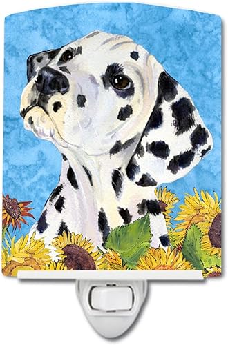 Caroline's Treasures SS4126CNL - Luz de noche de cerámica con flores de verano, 6.0 x 4.0 x 1.4in, multicolor disponible en Yaxa Costa Rica