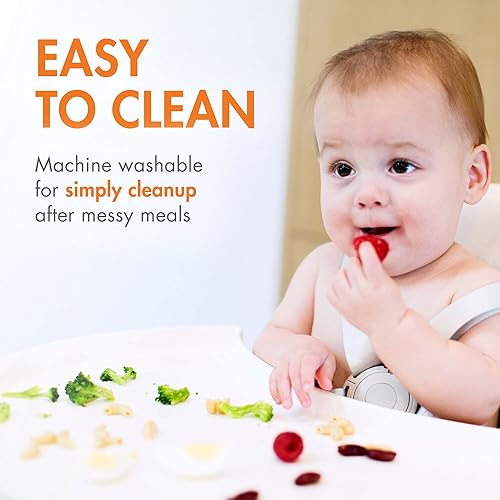 Miniatura 6 de Mochila para niños 2 en 1 Aottop, arnés de seguridad para niños, afelpado y lavable a máquina, Blanco