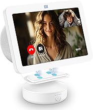 PlusAcc Akku für Sh○w 8 (3. Generation) - 10000 mAh tragbarer Batterie, einstellbare Akkustation mit USB-C Ausgangsanschluss kompatibel mit iPhone, LG Smartphone & Sh○w 8 3. Gen(Weiß)